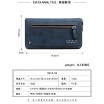 menbense男士长款钱包时尚围拉链钱包多卡位卡包手拿包手拿包批发